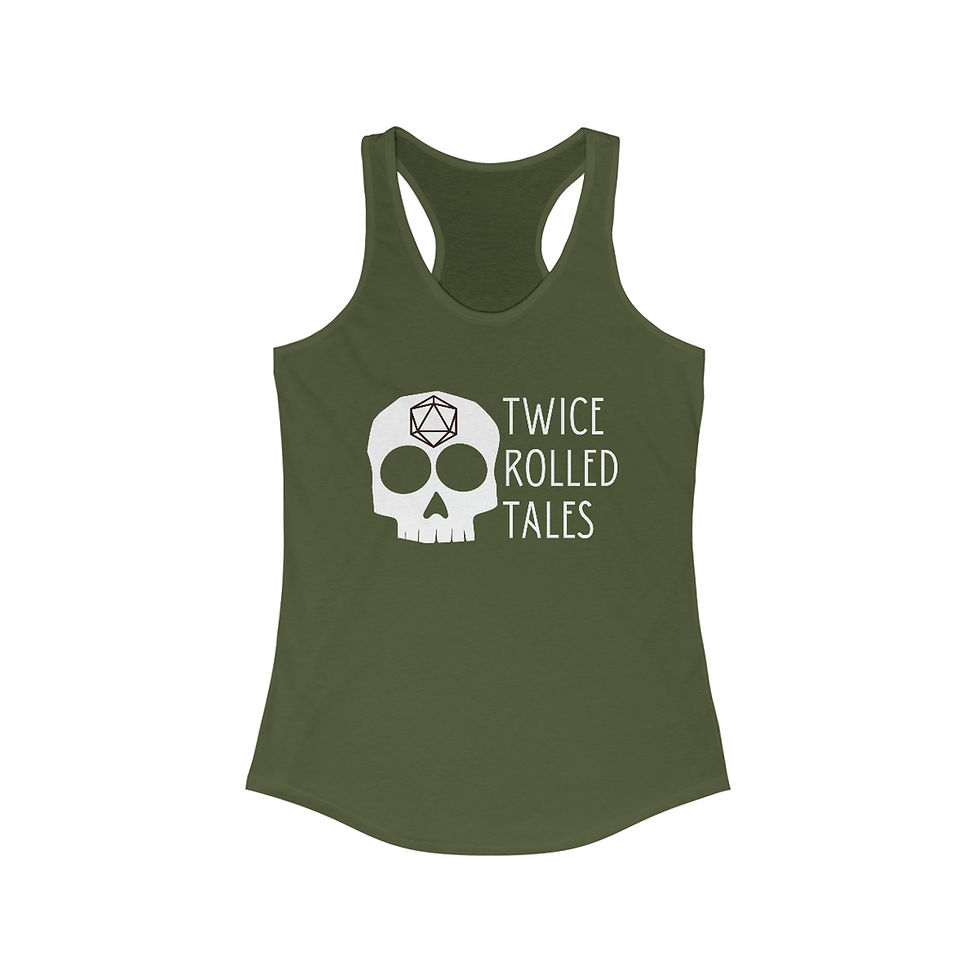 Thumbnail: Twice Rolled Tales Logo Tank