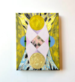 Worman, Kelly_The feminine urge, oil, acrylic, ink on canvas, 8 x 6 inches, 2024, any orie