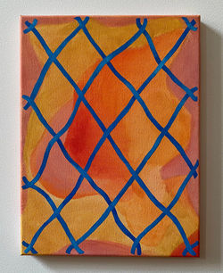 Worman_Kelly, Keep cool, 2023, oil on canvas, 14 x 11 inches