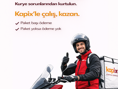 Kurye sorun olmasın.