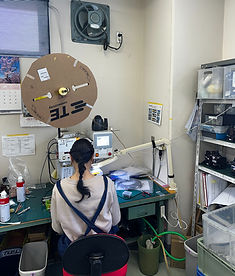 作業する従業員