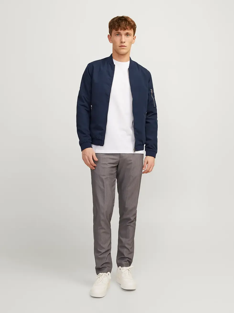 Thumbnail: Jack and Jones JJERUSH BOMBER (Navy)