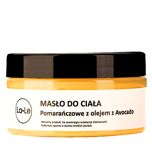 Masło do Ciała Pomarańczowe z Olejem z Avocado 100ml La-Le