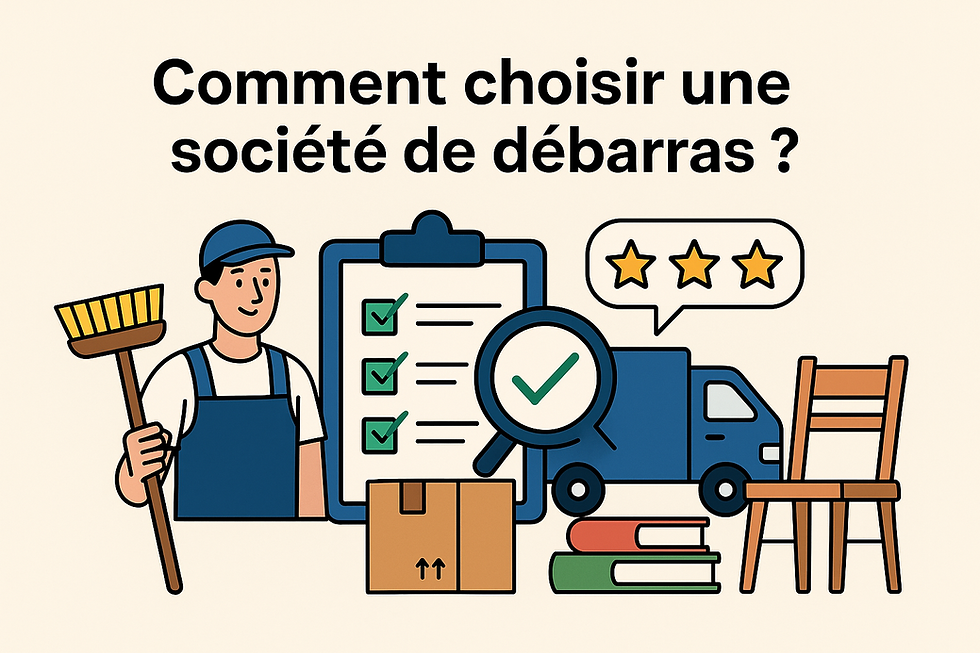 Comment choisir une société de débarras