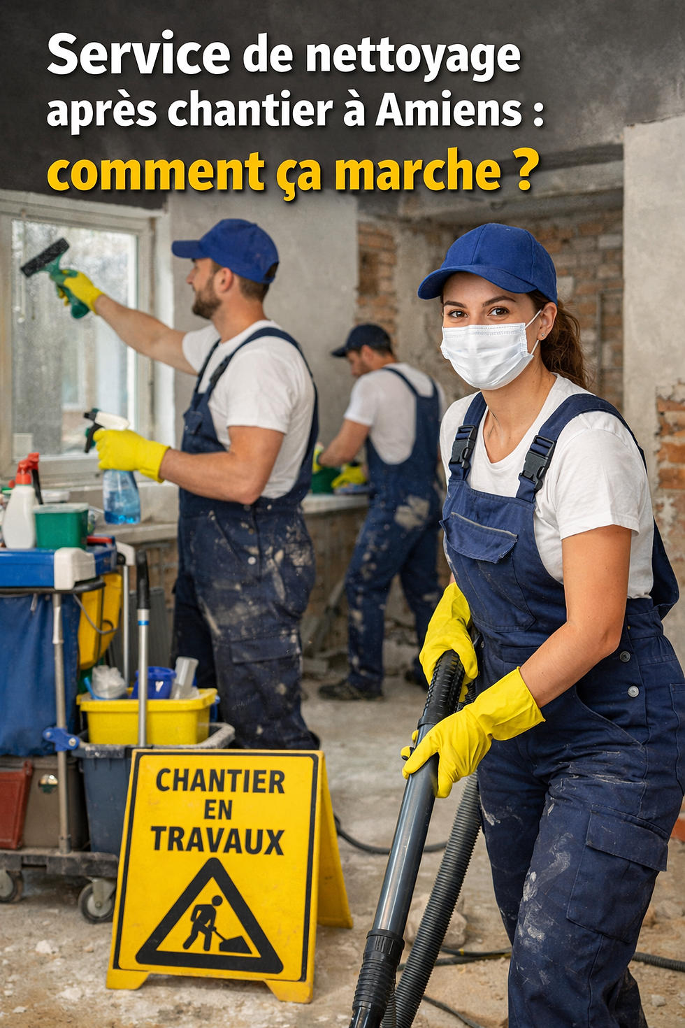 Service de nettoyage après chantier à Amiens : comment ça marche ?