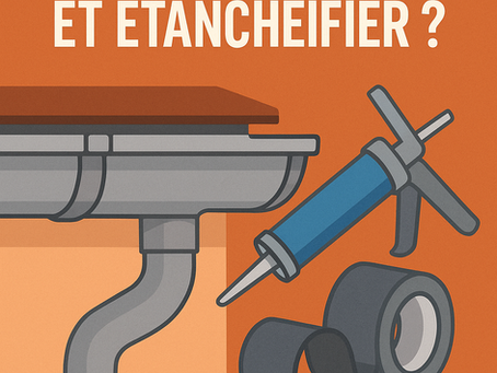 Gouttière qui fuit : comment réparer et étanchéifier ?