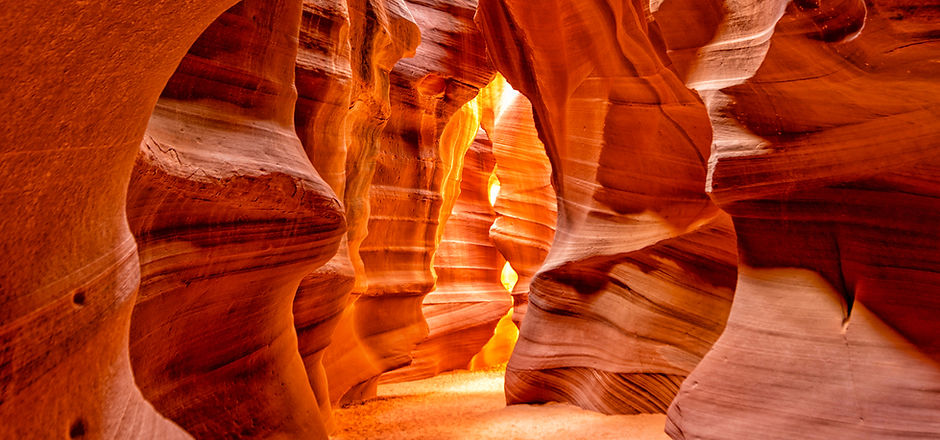 Antelope Canyon lights and rocks arizona usa.jpg