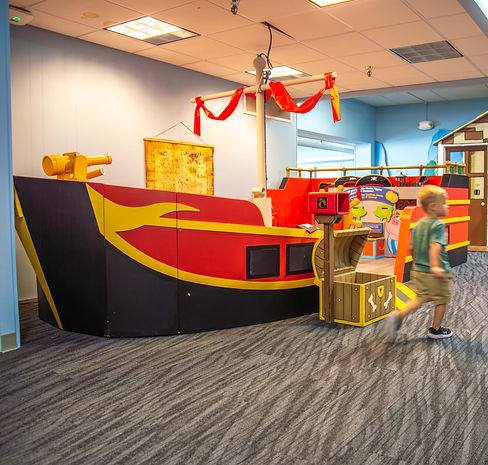 Pirates Cove exhibit