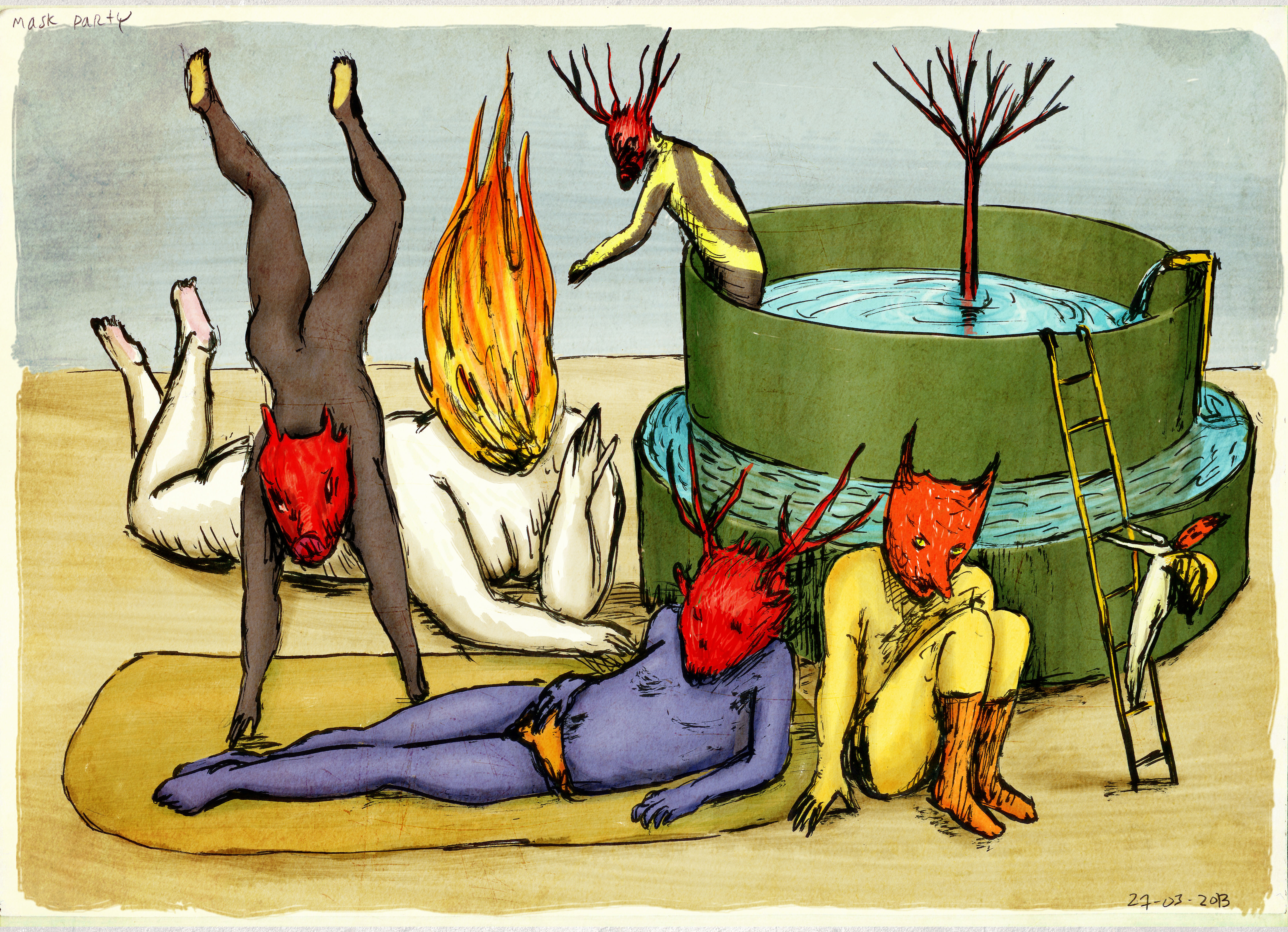 Yudi Yudoyoko -  Summer drawing 4