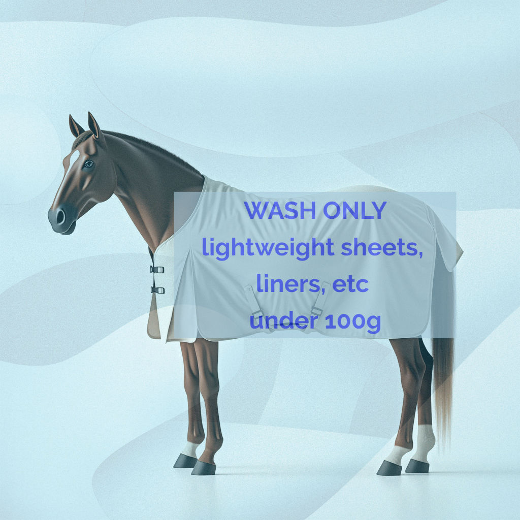 CLEANING  ONLY -washing of Lightweight Items (fill under 100g) - see list