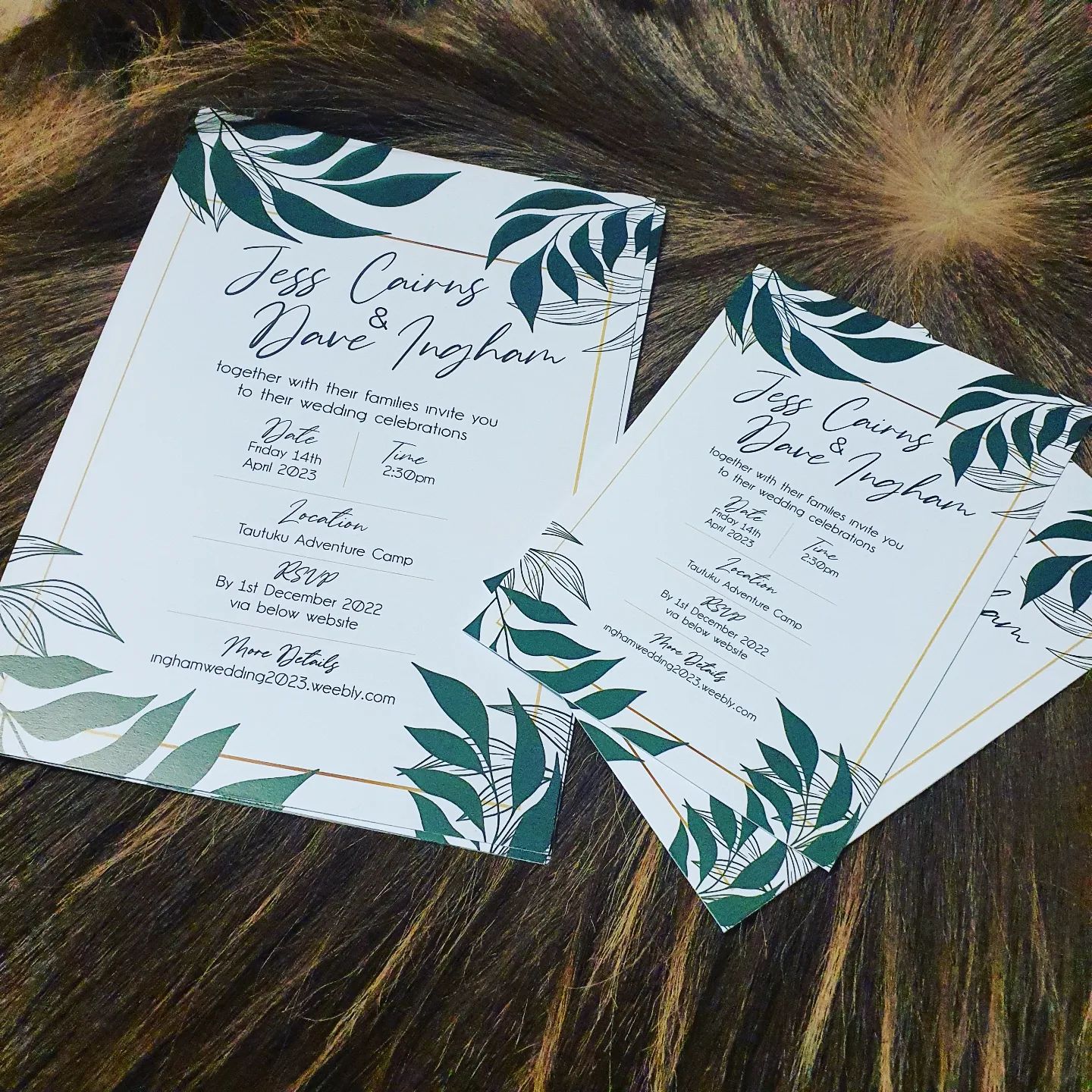 Keri Ann Creative Co | Wedding Invitation