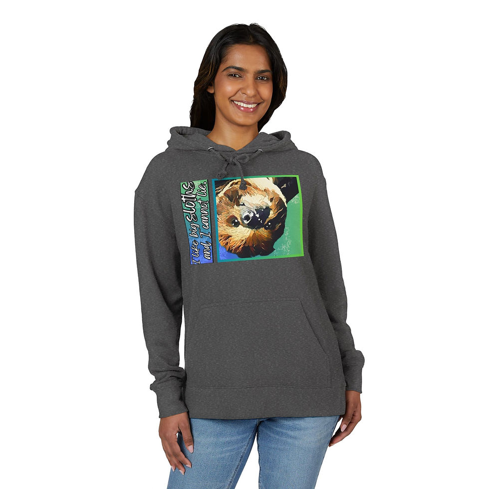 Thumbnail: I like big Sloths Hoodie 