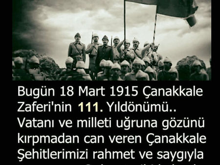          18 MART ÇANAKKALE ZAFERİ