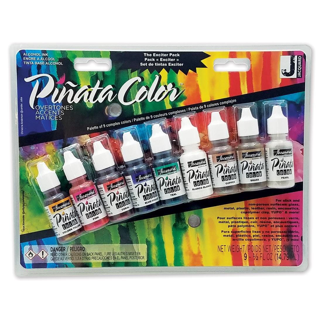 Piñata Color Alcohol Ink Exciter Pack • Overtones