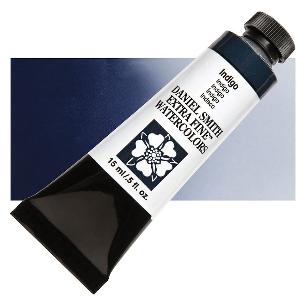 Daniel Smith Extra Fine Watercolor, 15ml • Indigo