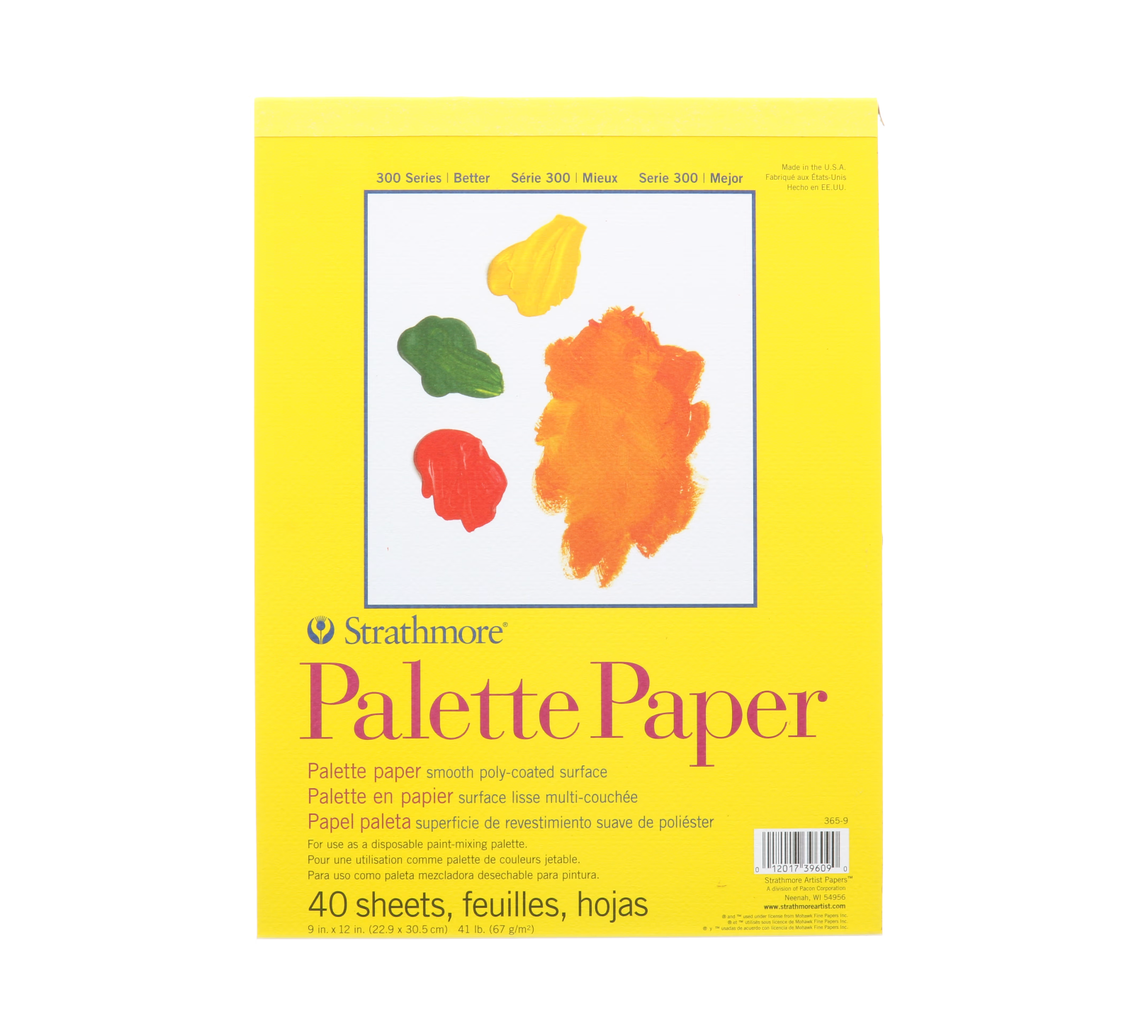 Strathmore Palette Paper • 9 x 12
