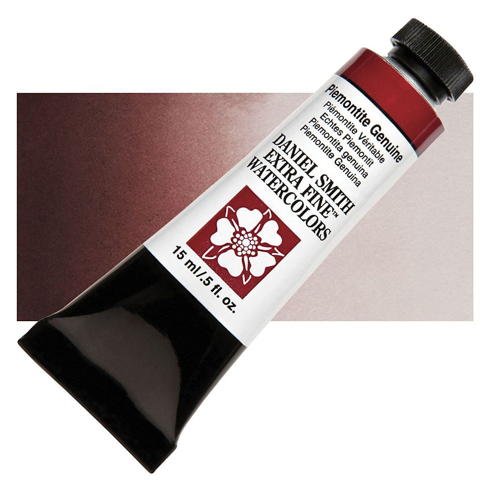 Daniel Smith Extra Fine Watercolor, 15ml • Piemontite Genuine, PRIMATEK
