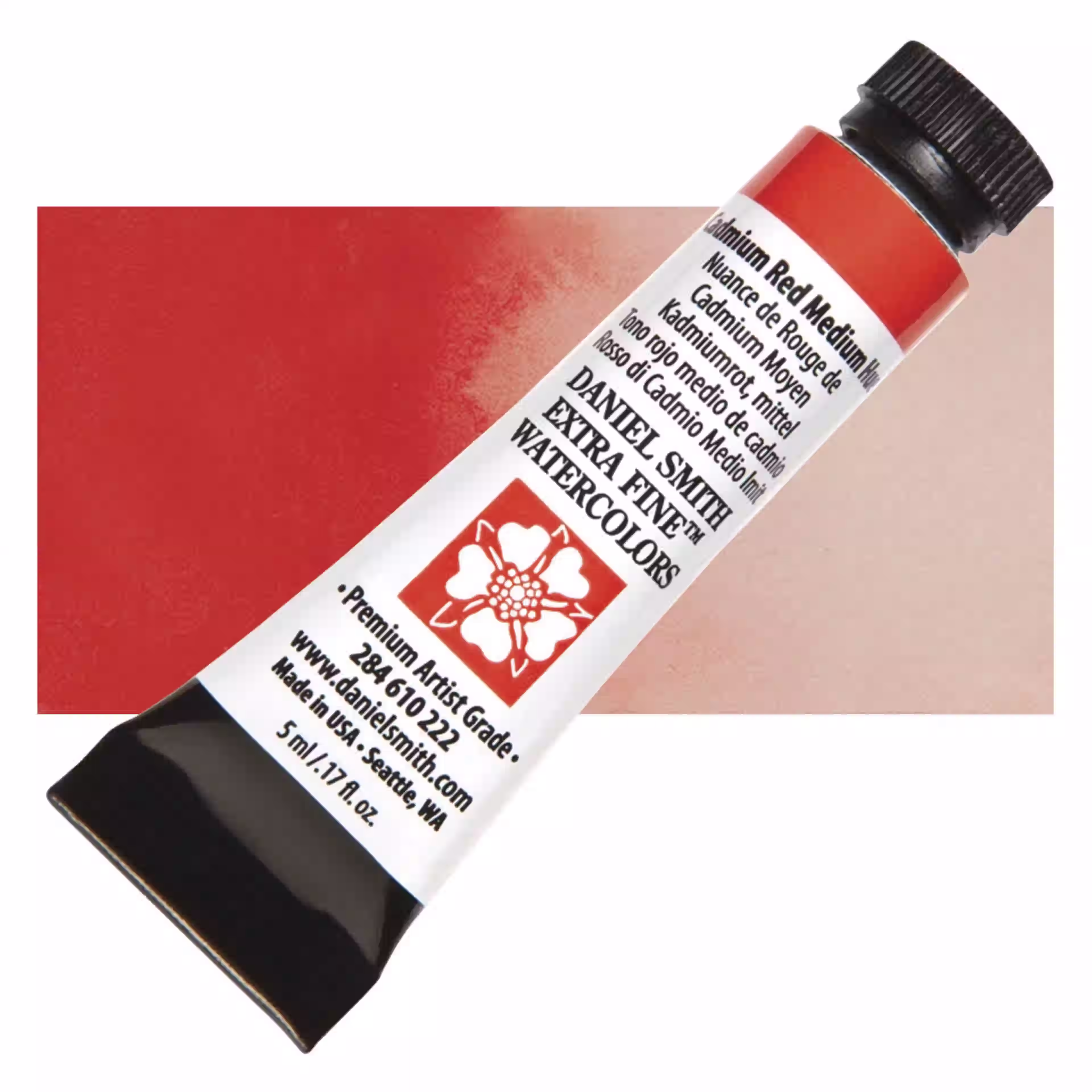 Daniel Smith Extra Fine Watercolor, 15ml • Cadmium Red Medium Hue
