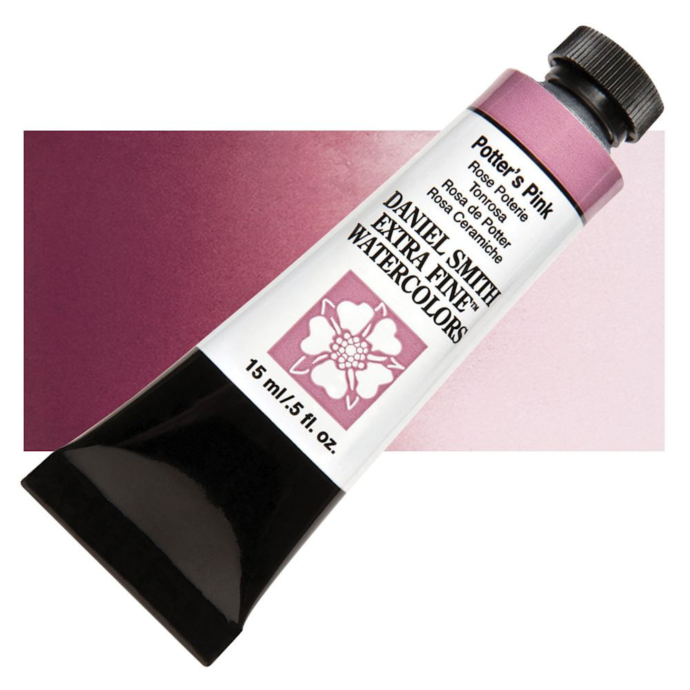Daniel Smith Extra Fine Watercolor, 15ml • Potters Pink
