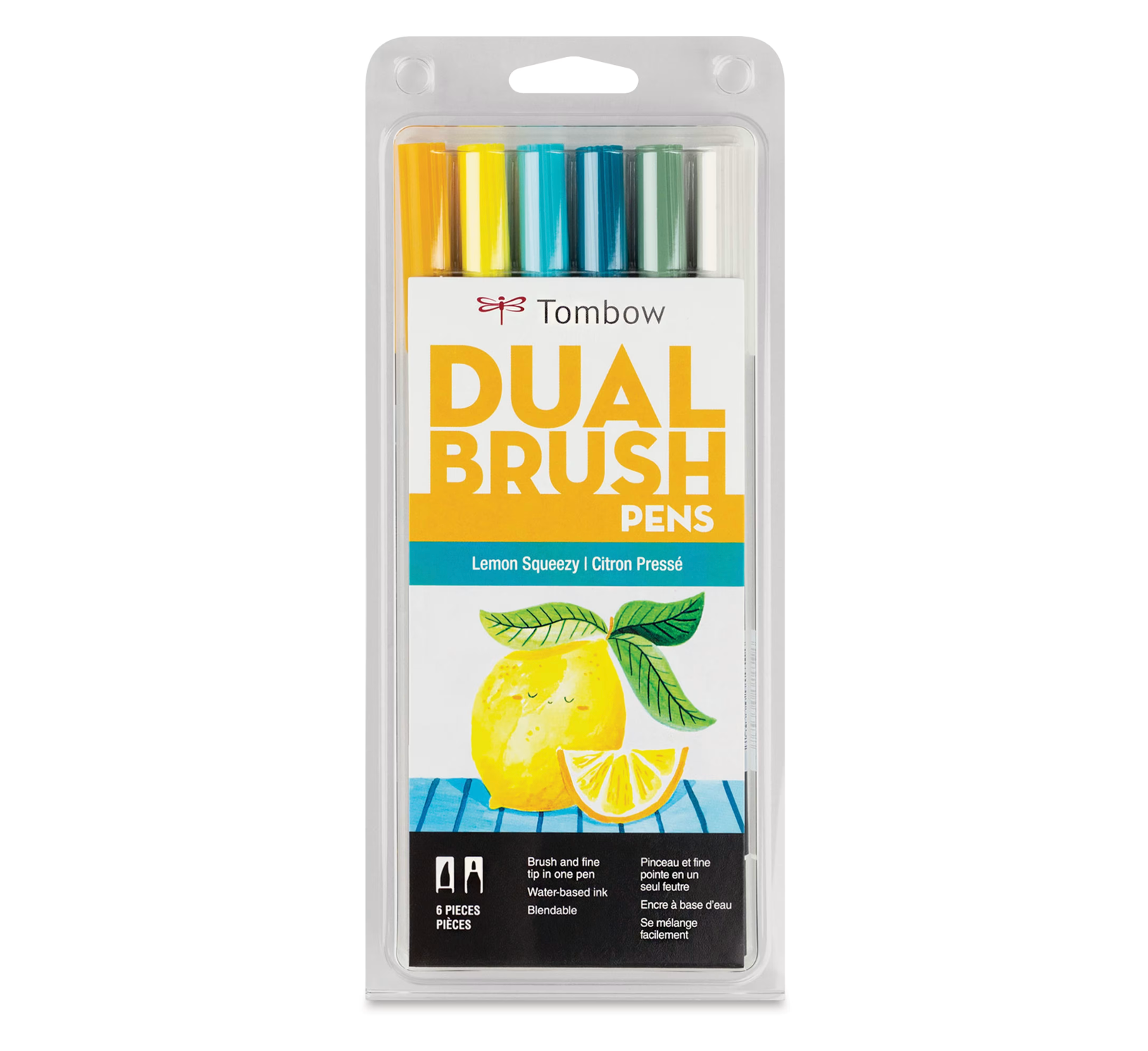 Tombow Set of 6 • Lemon Squeezy