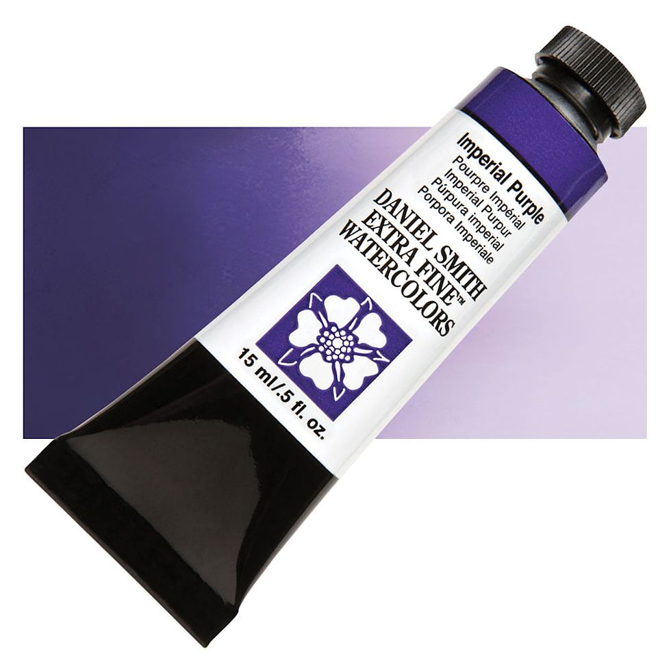 Daniel Smith Extra Fine Watercolor, 15ml • Imperial Purple