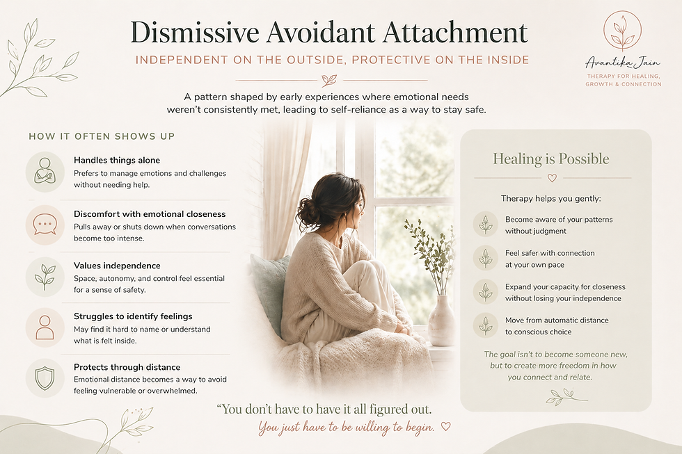 Dismissive Avoidant Attachment