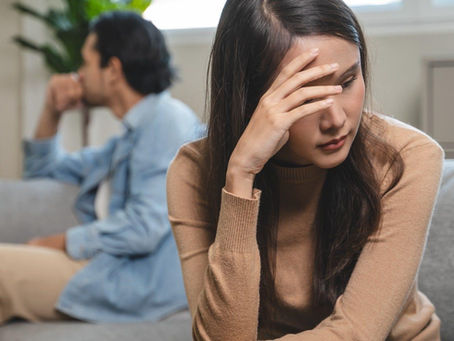 Woman experiencing emotional distance in her relationship in Singapore
