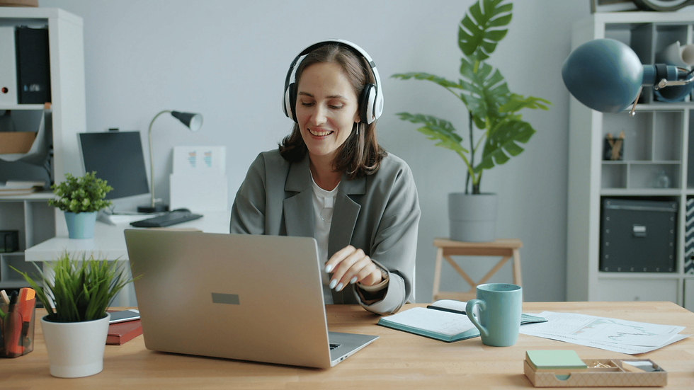 Professional remaining calm and composed during a stressful workplace conversation.