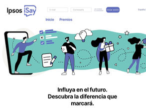 Ipsos i-Say: expresa tu opinión y gana regalos