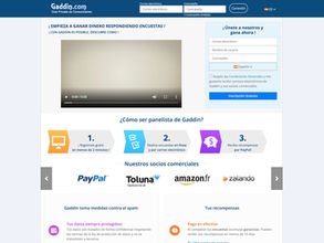 Opinion sobre Gaddin: ¿Es fiable para ganar dinero con encuestas? ¿Gaddin paga?