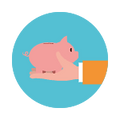 Icono ahorrar dinero