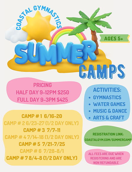 Colorful Cute Kids Summer Camp Flyer (8_