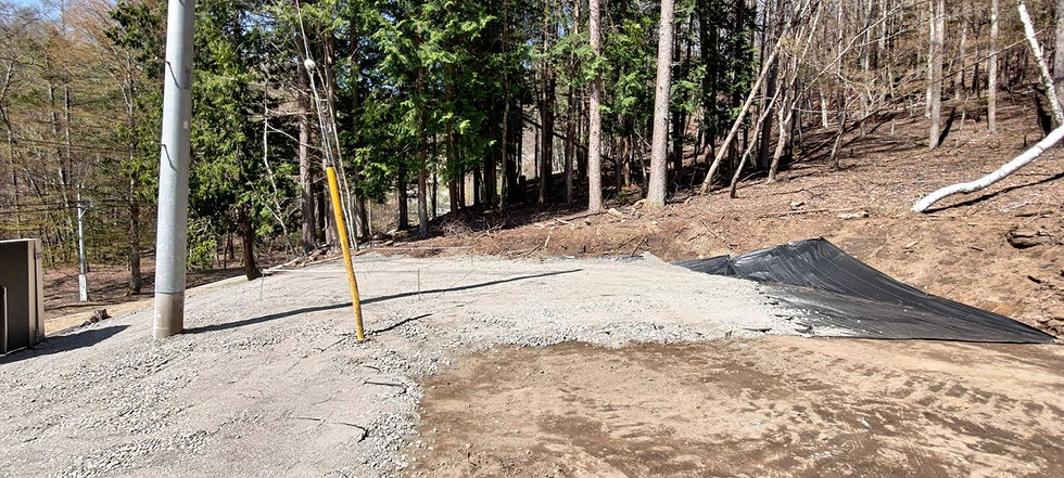 Land preparation completed