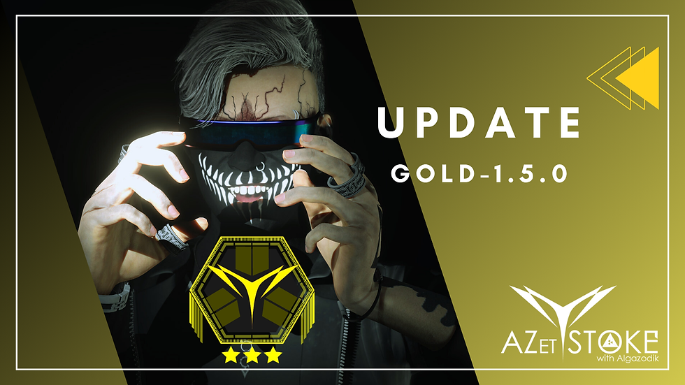 GOLDアップデート