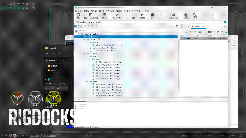 [REAPDOCK-Python-] -043- [Perforce] Importing Perforce-managed files into Reaper while filtering out unnecessary files