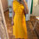 Miniatura: vestido ombro pesponto midi