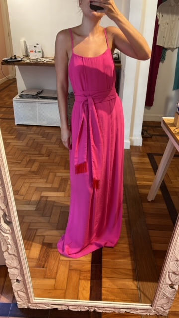 Miniatura: vestido fluido prega