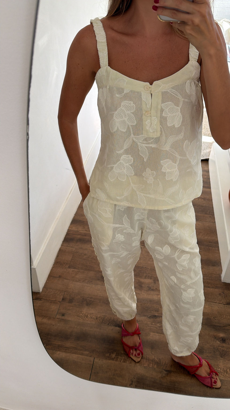 Miniatura: blusa bordada botões