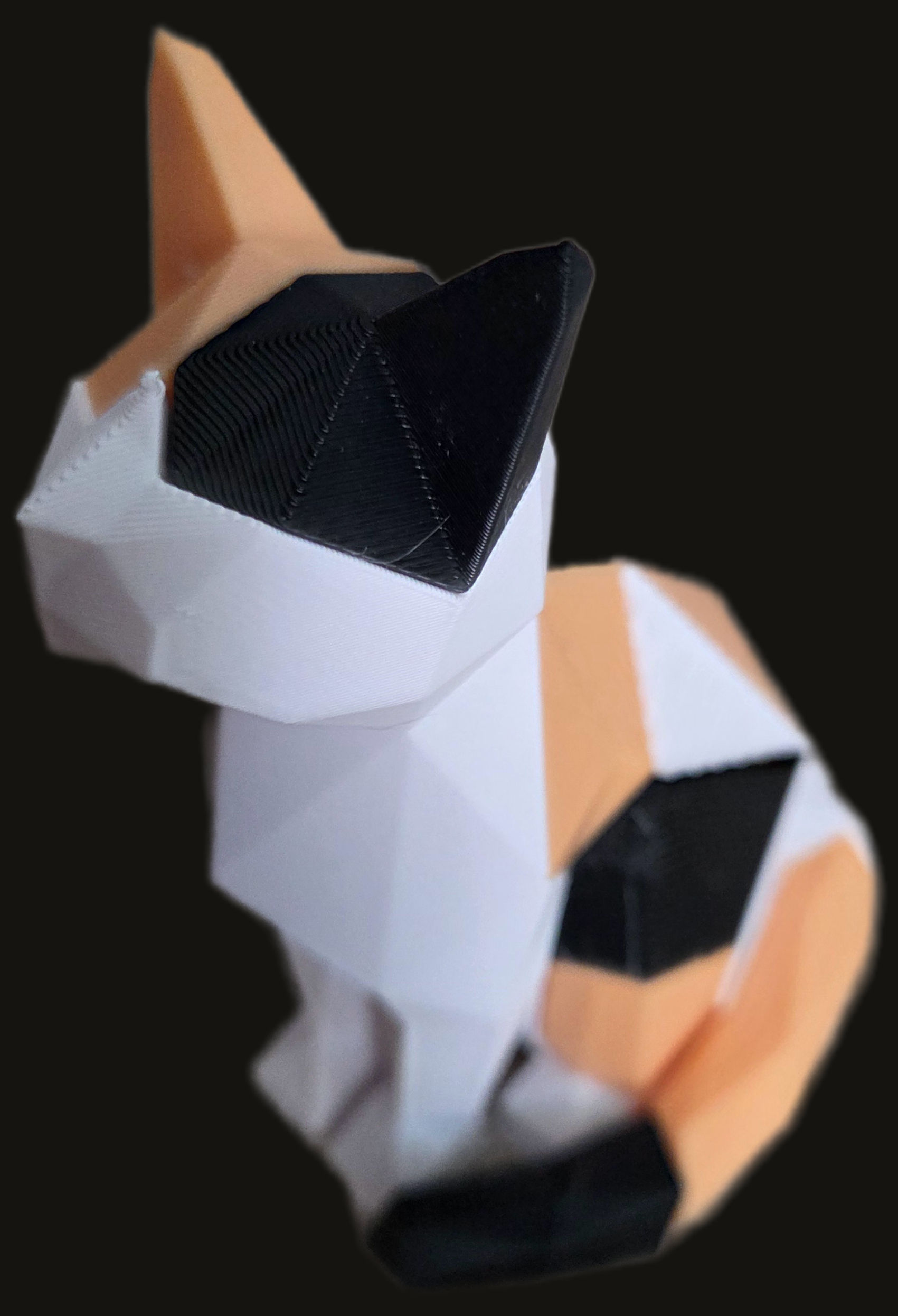 Low Poly Cat Magnet Puzzle - Small