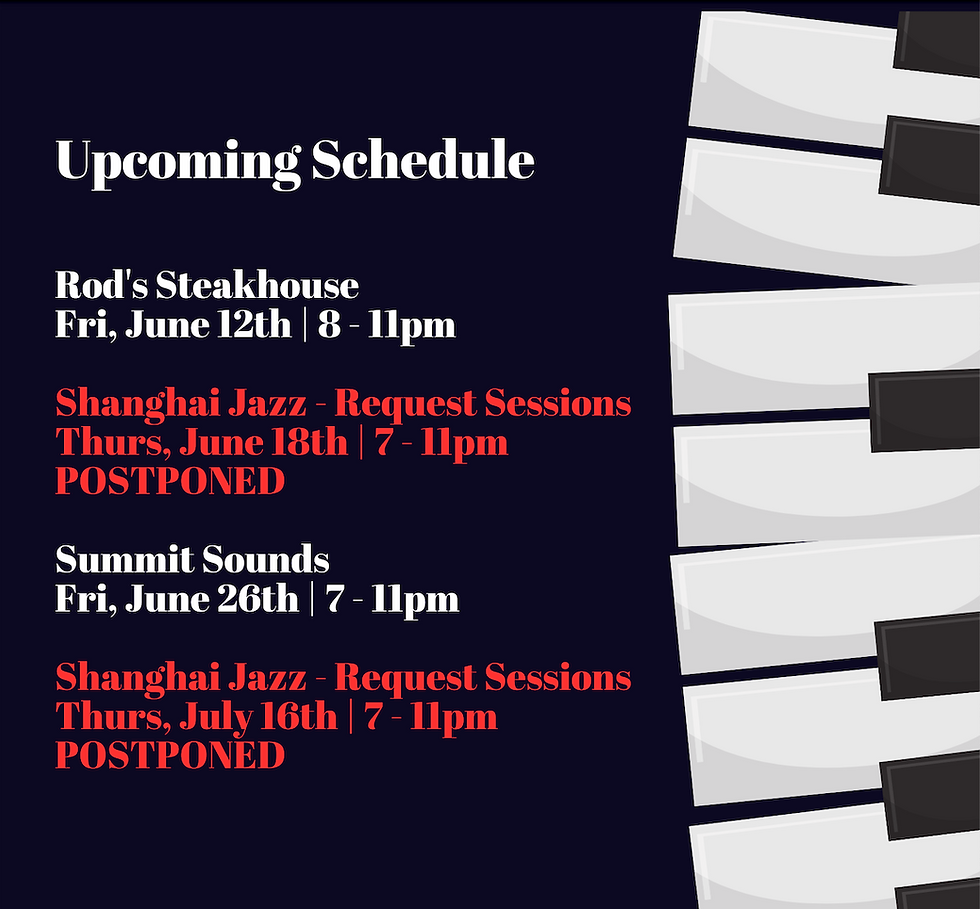 Upcoming Shows