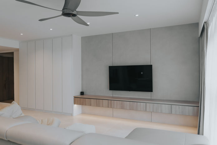 Modern Minimalist Living Room