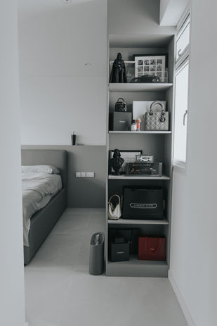 Modern Minimalist Master Bedroom