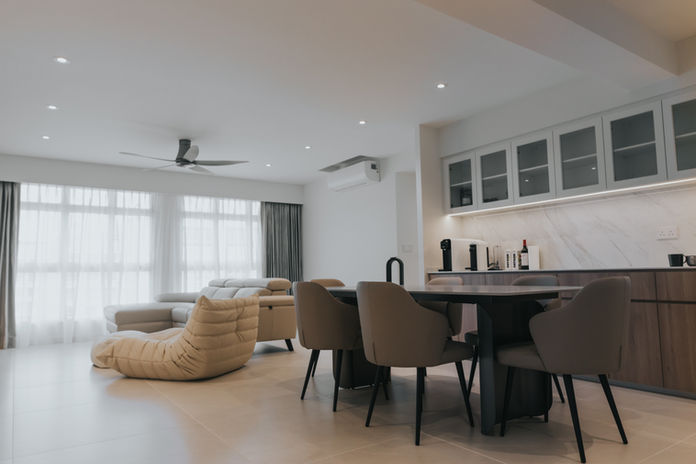 Modern Minimalist Living Room