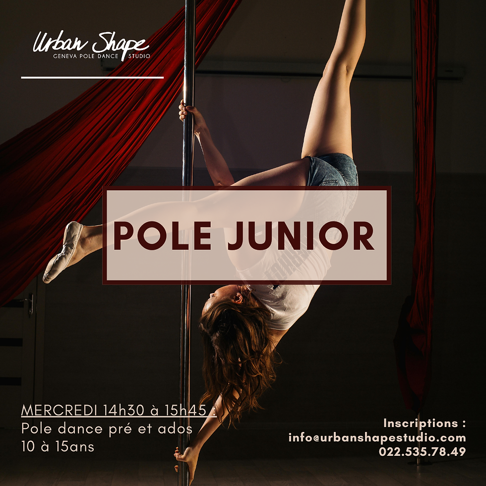 💃✨ Cours de Pole Junior – Cours d’essai offert ✨💃