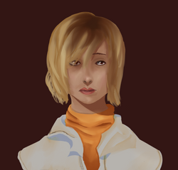 Heather with Pallett - Rough Paint