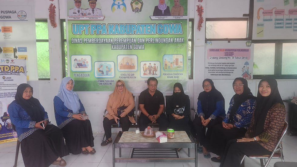 DPP LSM Gempa Indonesia Dampingi "N" Minta Perlindungan Hukum, Atas Dugaan Rencana Pengguguran Kandungan Dilaporkan ke DPPPA Gowa