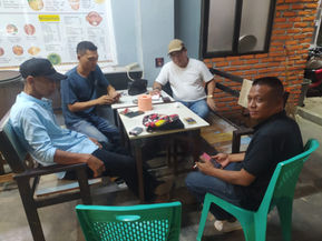 Kurniadi Sauri Korban Kebakaran Kios Menemui Ketua DPP Lsm Gempa Indonesia.