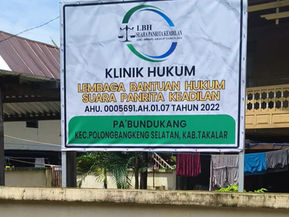 Klinik Hukum LBH Suara Panrita Keadilan Berikan Layanan Bantuan Hukum Dilengkapi Surat Tugas.