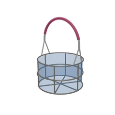 丸カゴ アーチ形取手②