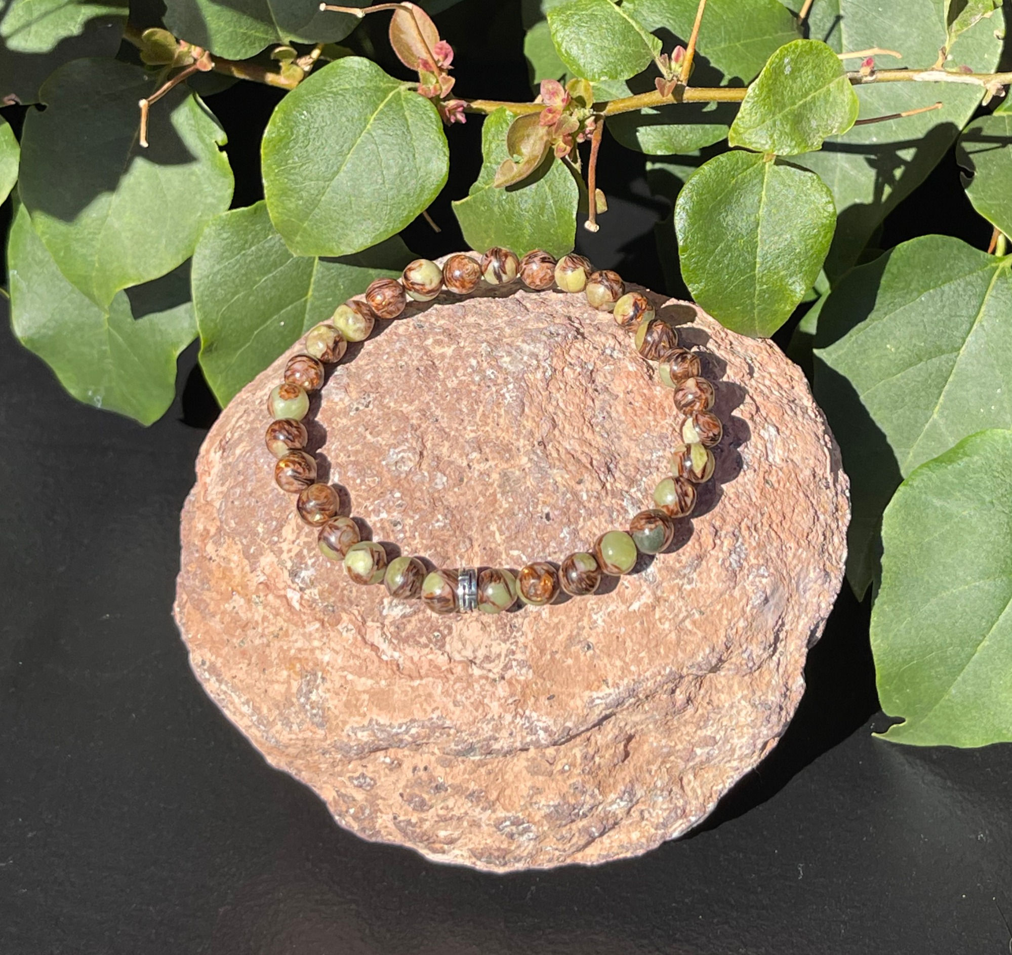 Bronzite Olivine Bracelets